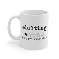 Adulting 1 Star Rating Mug