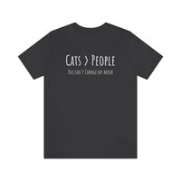 Cats>People T-Shirt