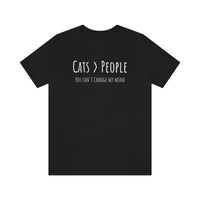 Cats>People T-Shirt