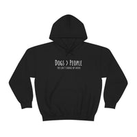 Dogs>People Hooded Sweatshirt